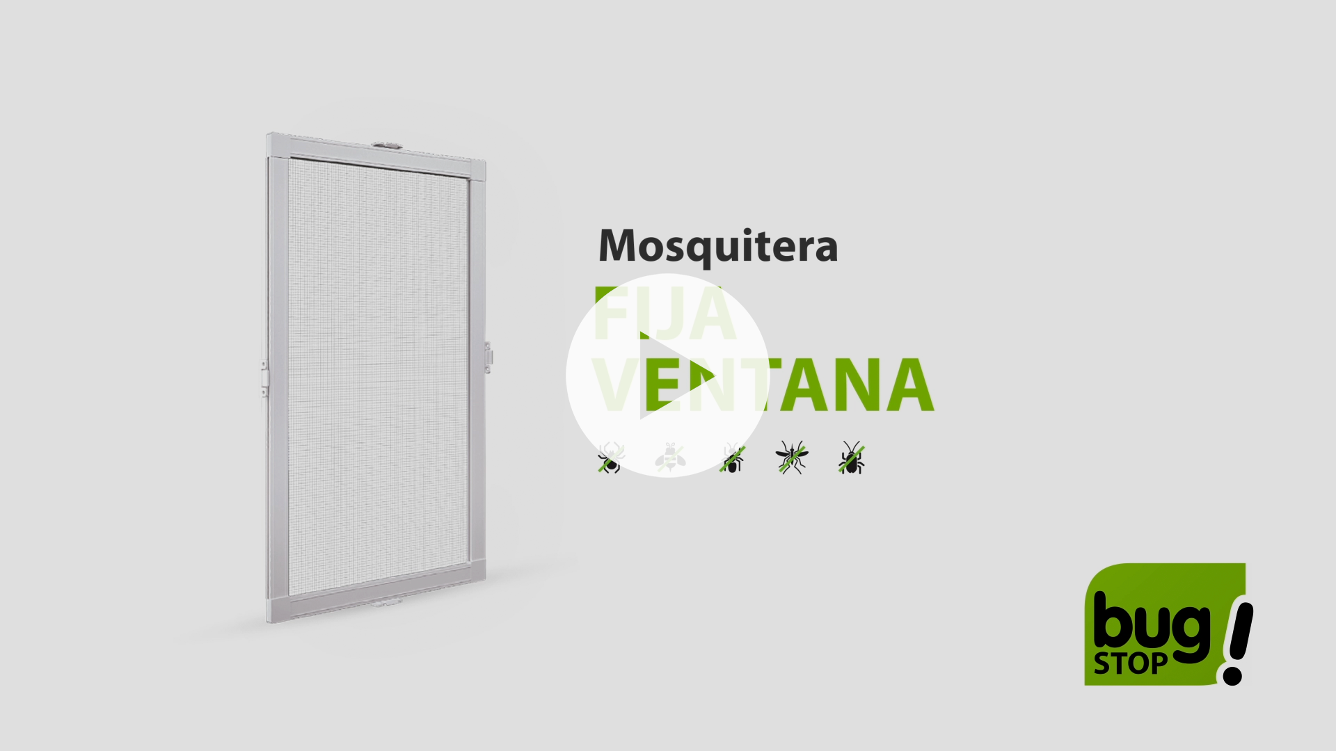 Bug STOP  Mosquitera Corredera Ventana- productos amedida
